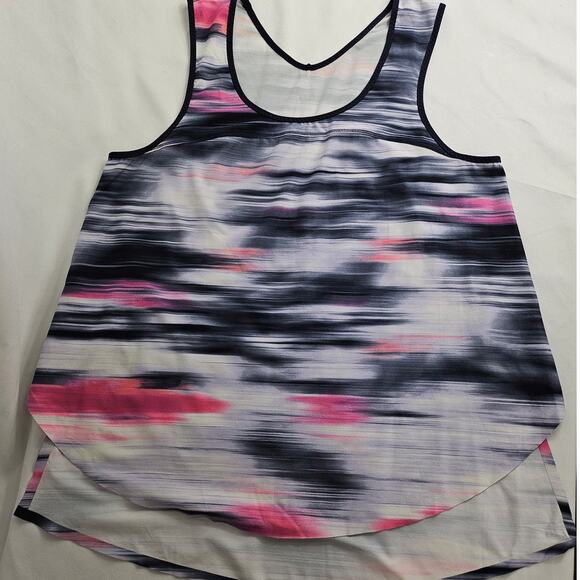 LULULEMON WOMEN’S RUN SPLIT SINGLET MIRAGE DEEP INDIGO – SIZE 6 – SWEAT-WICKING - Picture 7 of 7